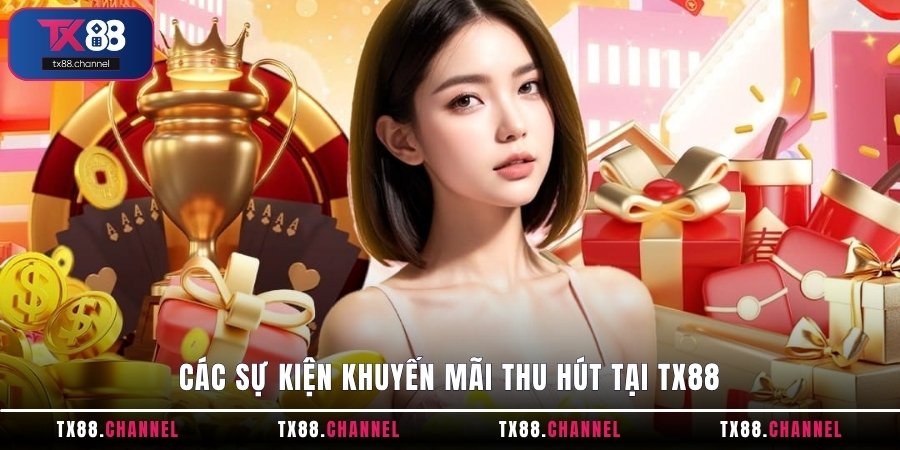 Các sự kiện khuyến mãi thu hút tại TX88